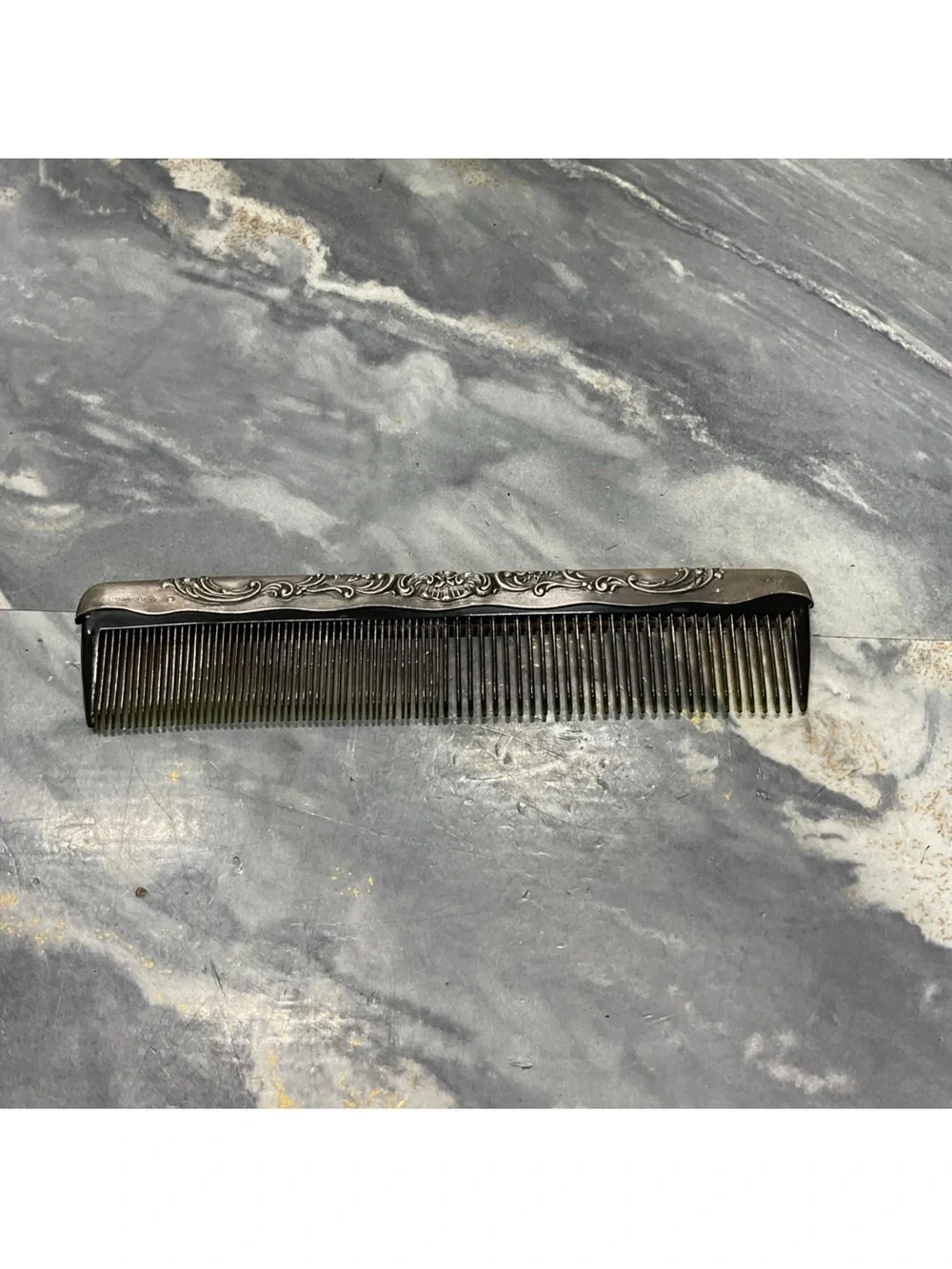 Gorham Sterling Comb Flower Pattern